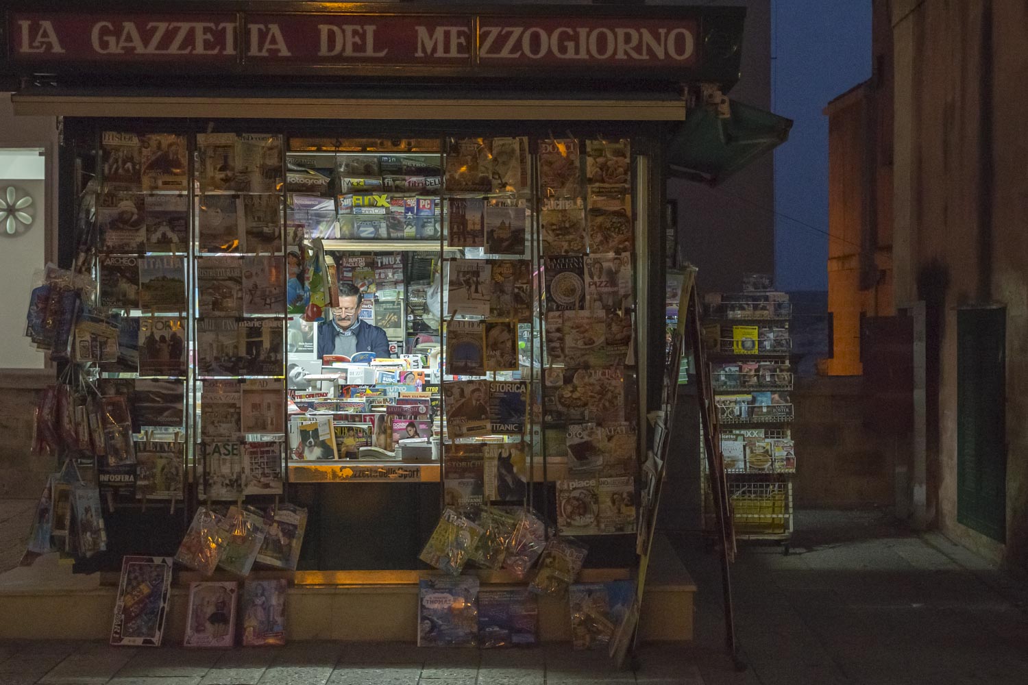 A spontaneous photograph made while travelling