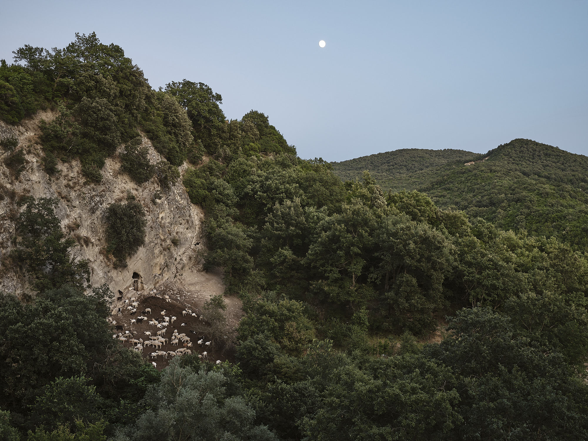 A spontaneous photograph made while travelling