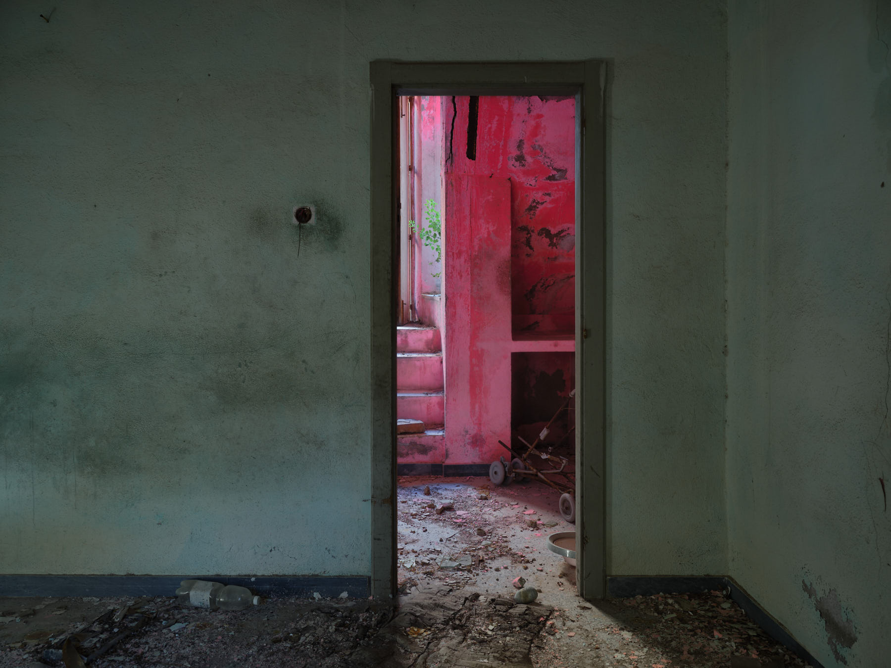 A spontaneous photograph made while travelling