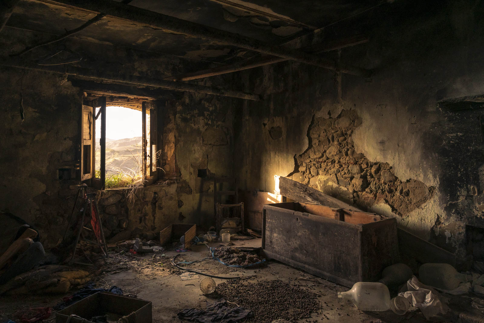 A spontaneous photograph made while travelling