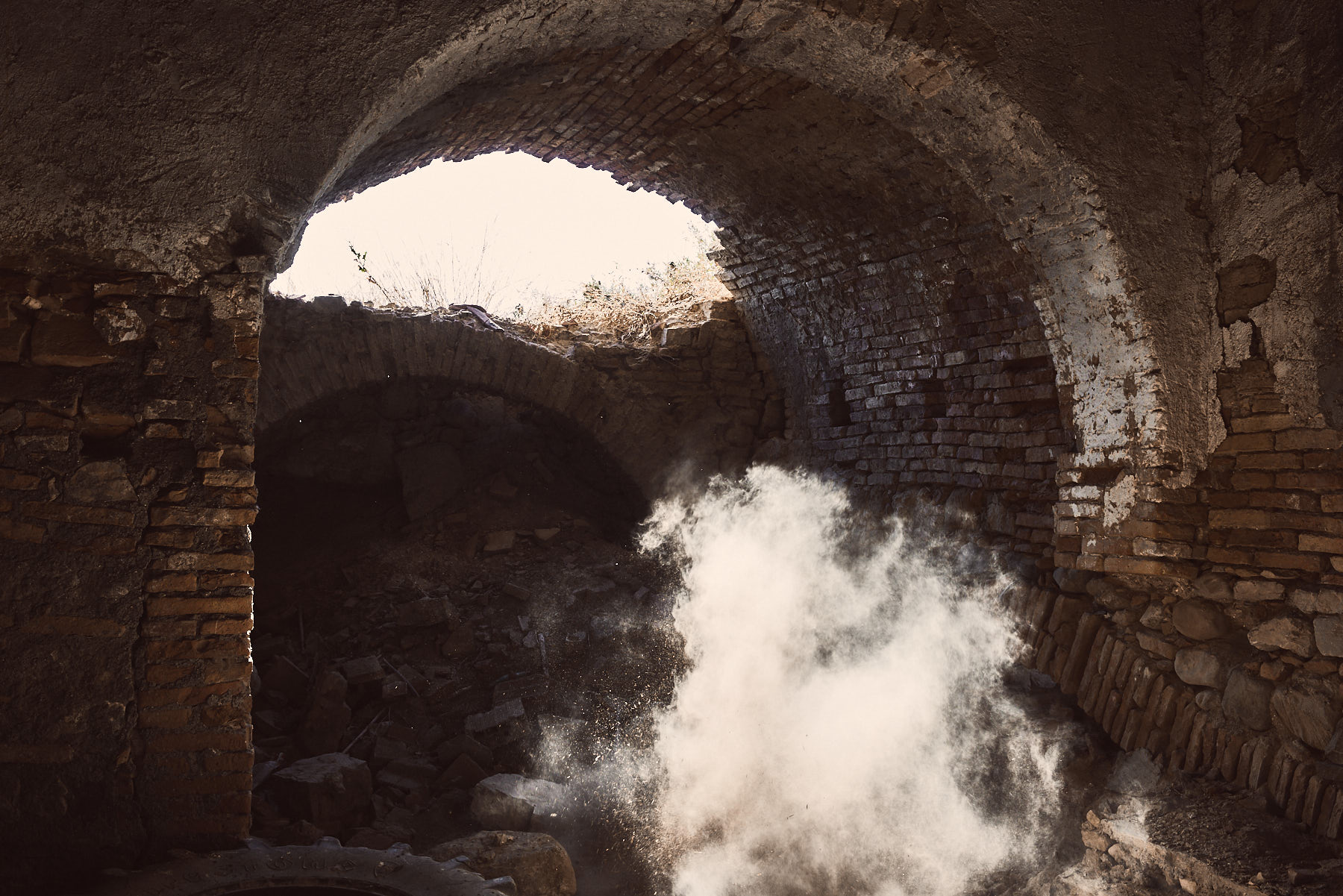 A spontaneous photograph made while travelling