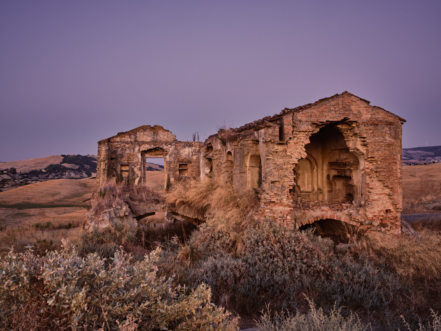 A spontaneous photograph made while travelling
